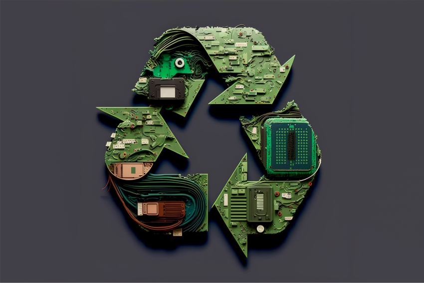 Enterprise IT assets prepared for responsible recycling